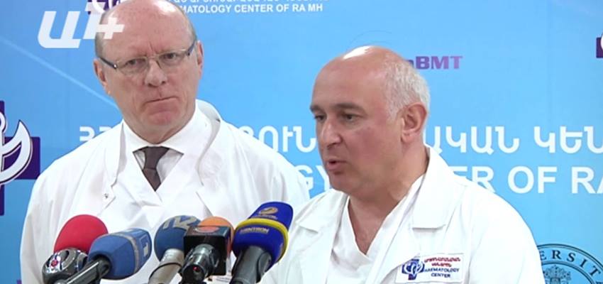The first stem cell transplant done in Armenia